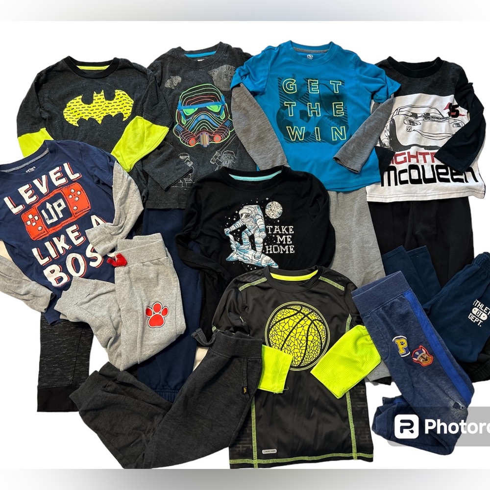 4T Boys Back to School Fall Play Clothing Bundle/Lot. GUC